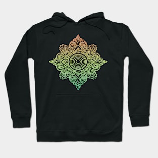 Mandala art drawing for gift Hoodie